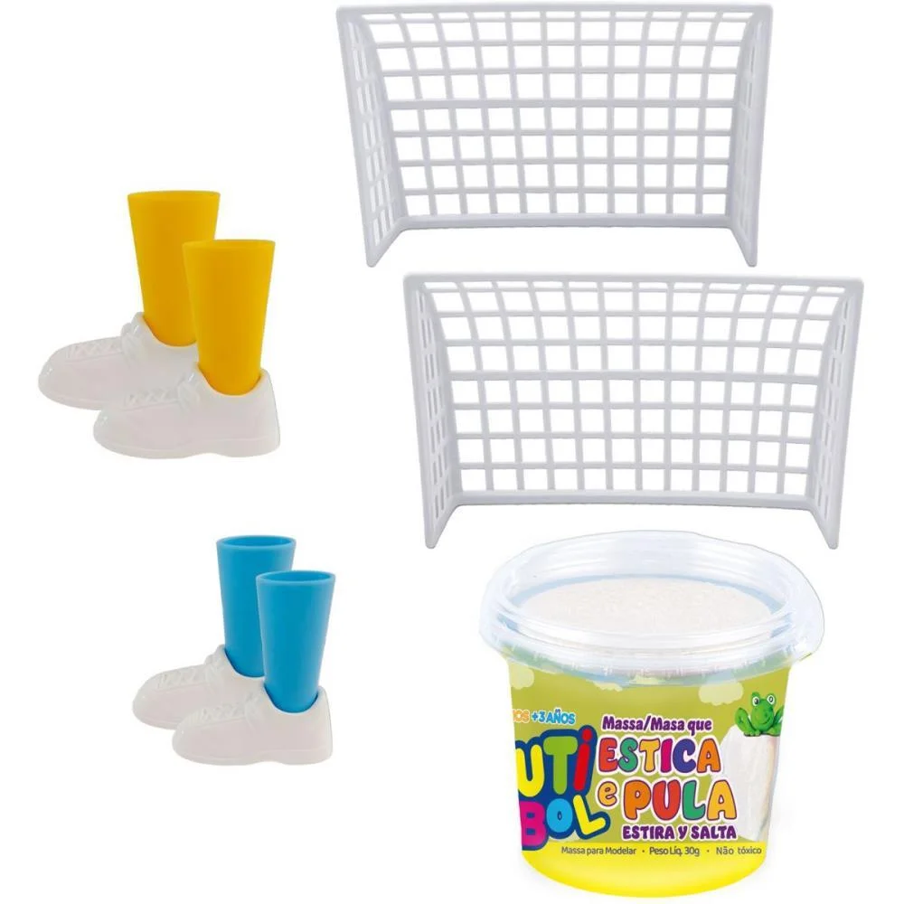 Copa Do Mundo Kit Jogo Massinha Utibol 4Pcs Canson (Unidade) - imagem 4