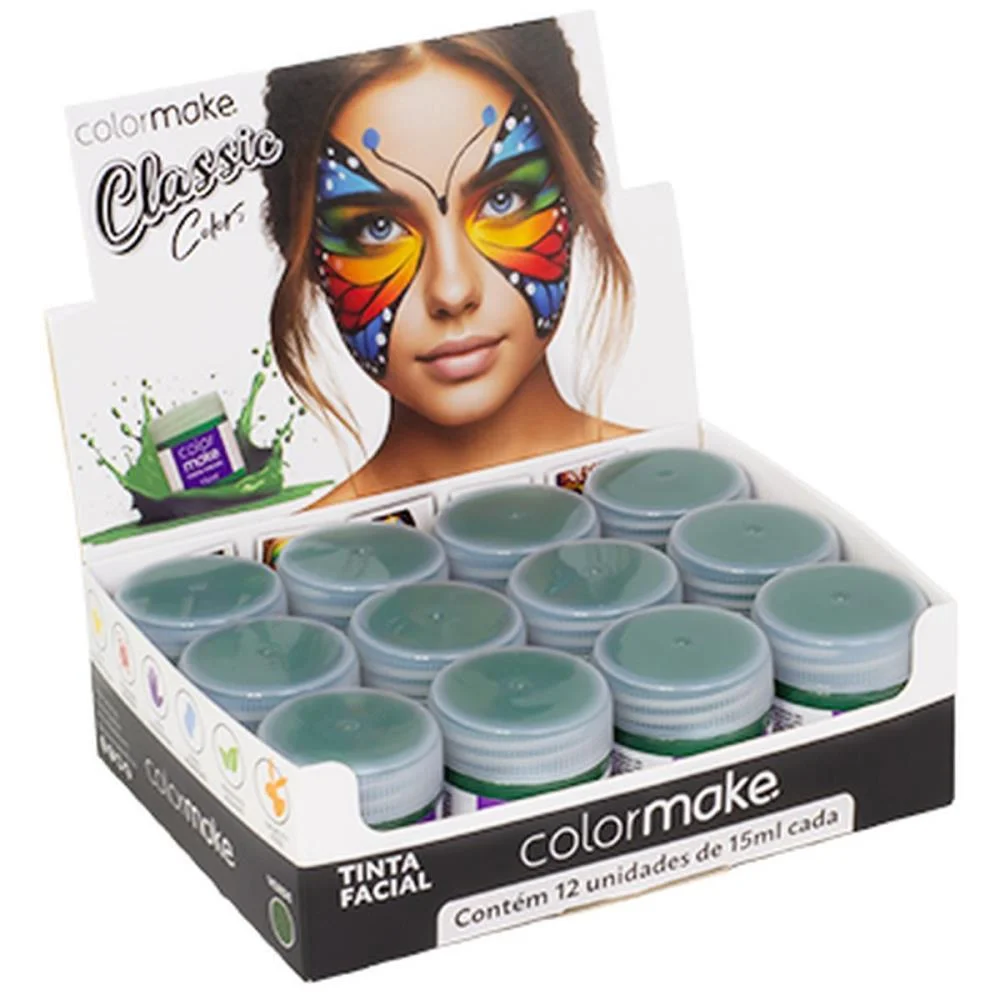 Copa Do Mundo Pintura Facial Liquida15Ml Vd. Colormake (Dp.c/12) - imagem 4