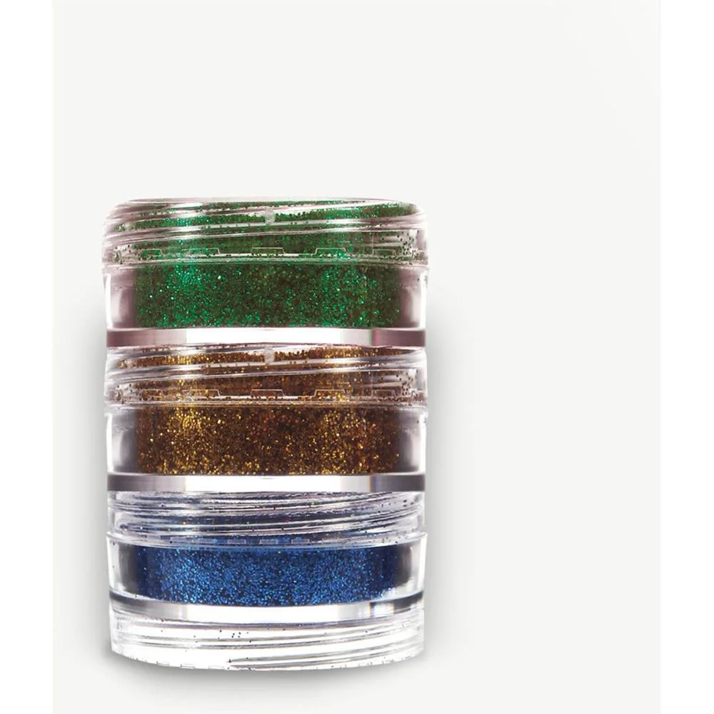 Copa Do Mundo Pintura Facial Gliter Az/Vd/Am Colormake (Kit.c/03) - imagem 3