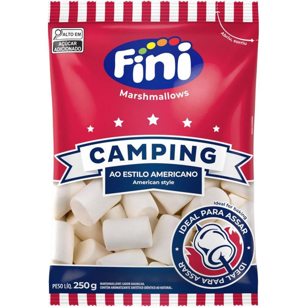 Doce Marshmallow Camping 250G Fini (Unidade) - imagem 2