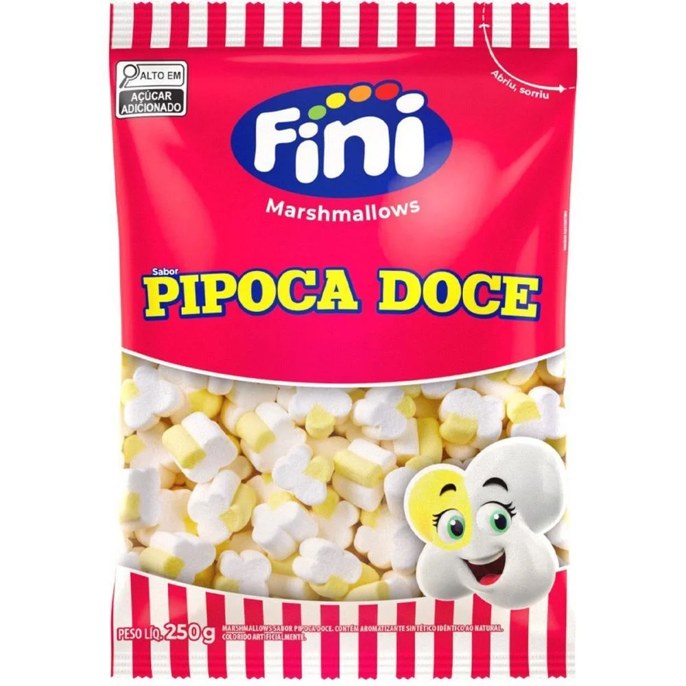 Doce Marshmallow Pipoca 250G Fini (Unidade) - imagem 2