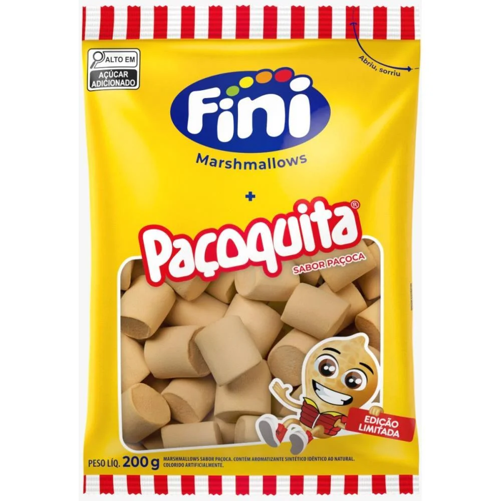 Doce Marshmallow Pacoquita 200G Fini (Unidade) - imagem 2