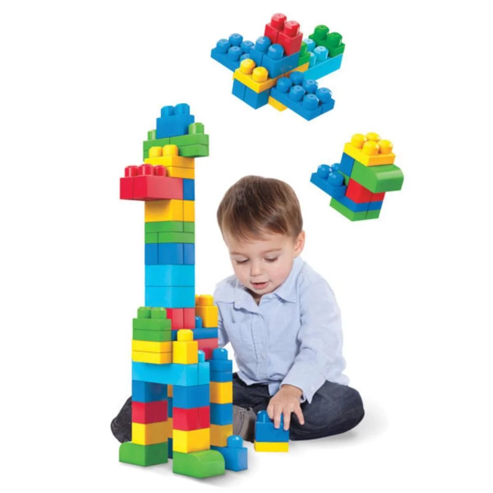 Mega Bloks Fb Sacola De Construcao Az 60P Mattel (Unidade) - imagem 7