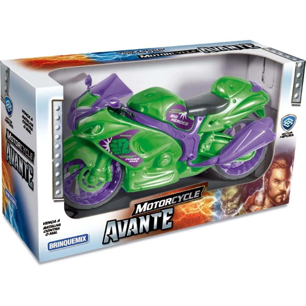 Moto Motorcycle Avante 30,2Cm (S) Brinquemix - imagem 5