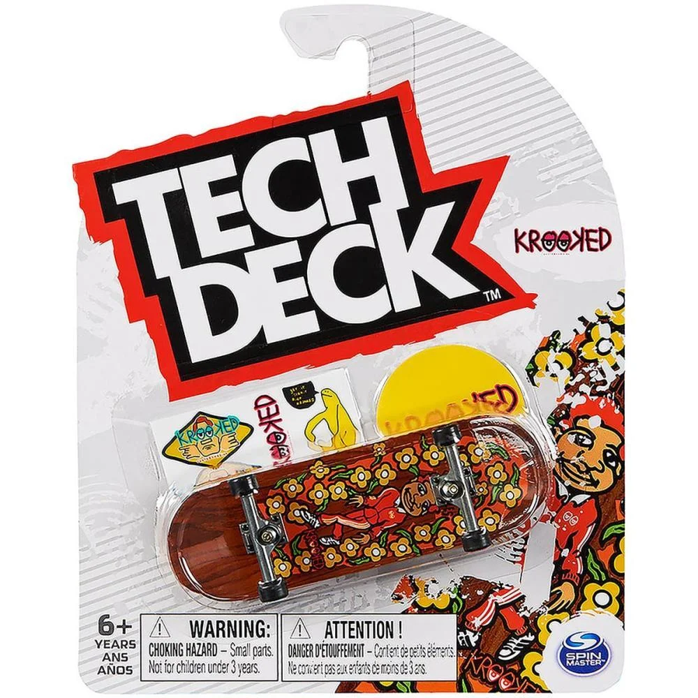 Skate De Dedo Tech Deck 96Mm C/Adesivo Sunny (Unidade) - imagem 12