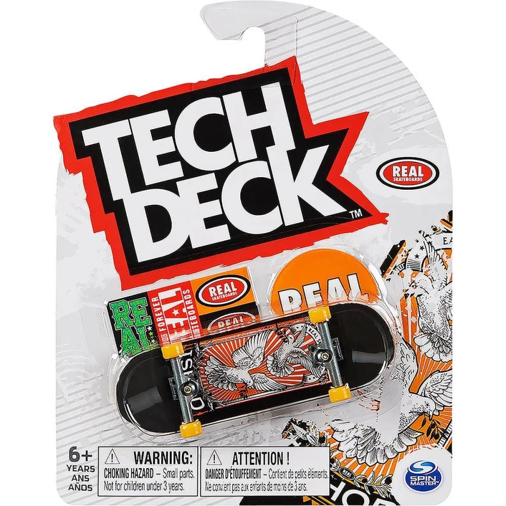 Skate De Dedo Tech Deck 96Mm C/Adesivo Sunny (Unidade) - imagem 4