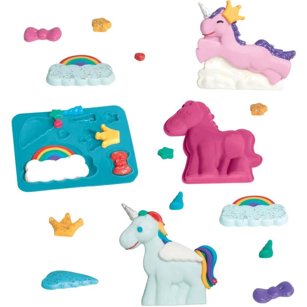 Massa Para Modelar Criativa Massa Kit Unicornios Estrela (Unidade) - imagem 2