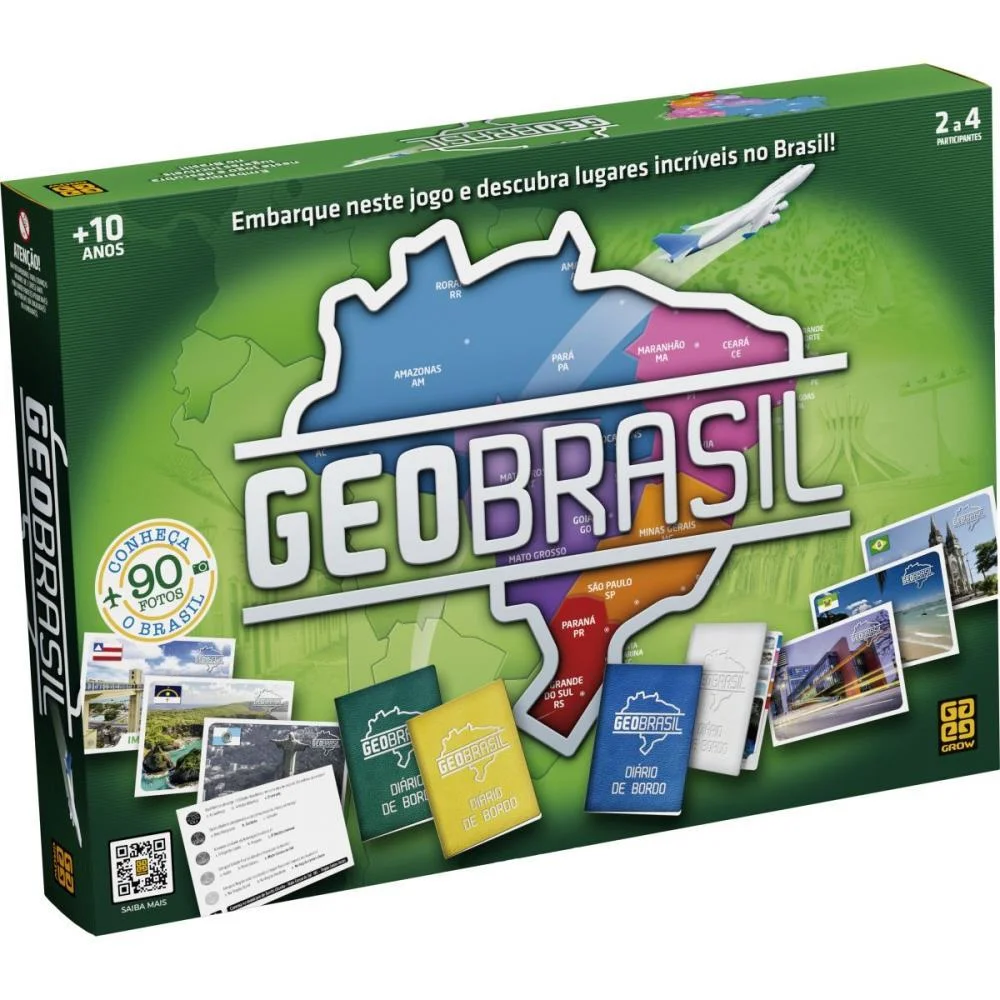 Jogo Educativo Geobrasil Grow (Unidade) - imagem 3
