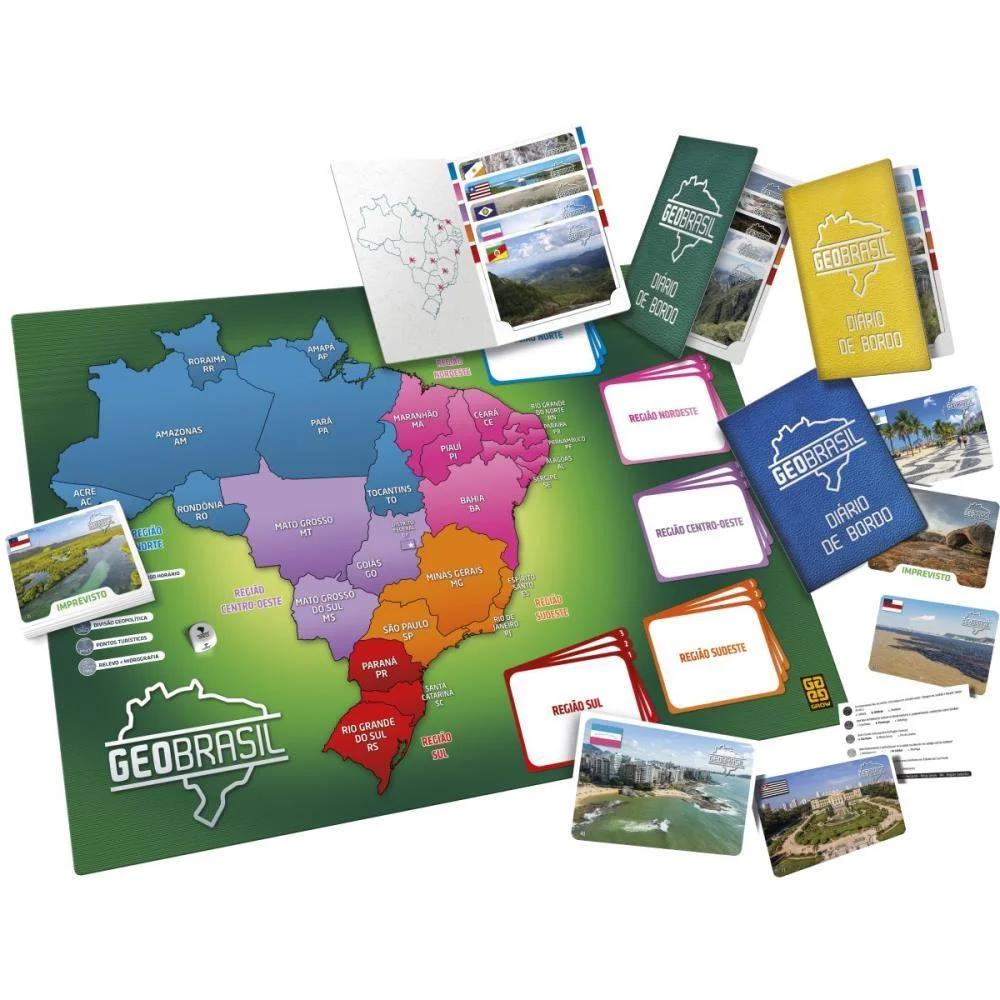 Jogo Educativo Geobrasil Grow (Unidade) - imagem 4