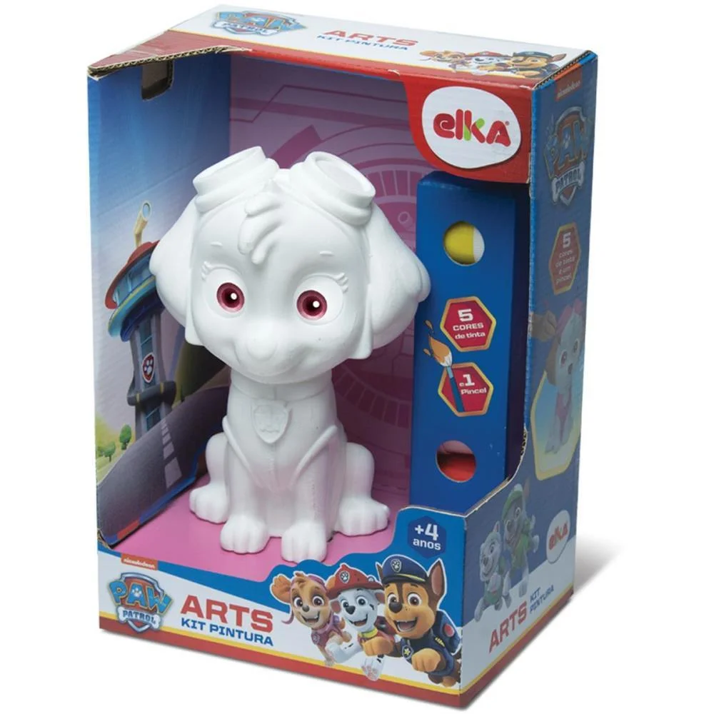 Boneco E Personagem Sky Arts Kit Pintura Guache Elka (Unidade) - imagem 5