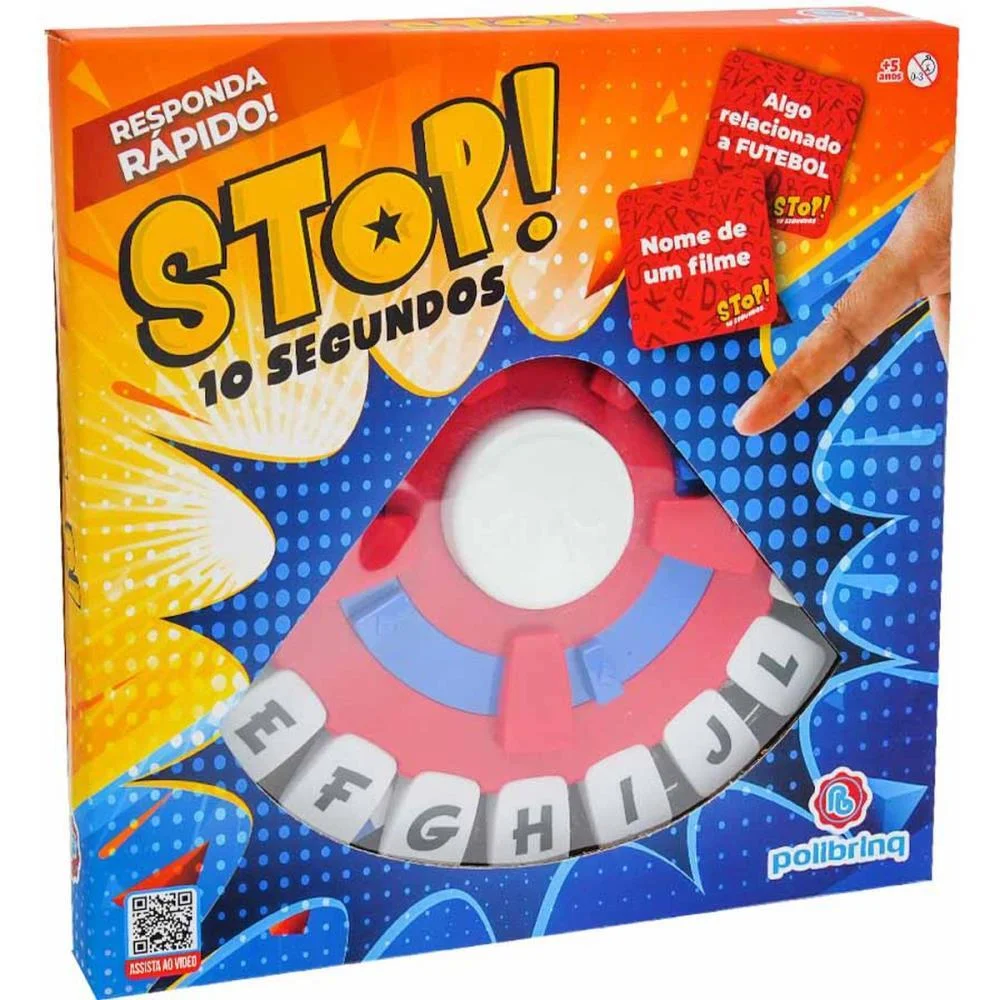 Jogo Diverso Stop Polibrinq (Unidade)