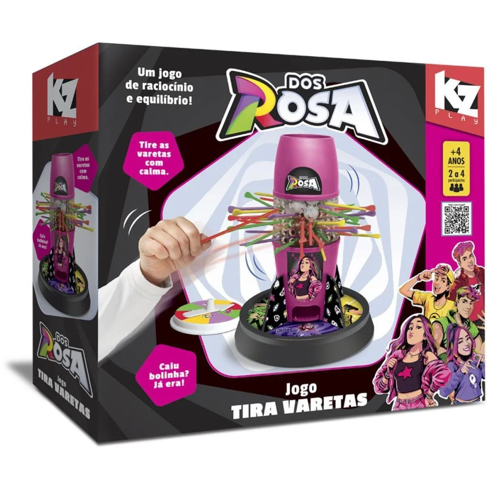 Jogo Diverso Dos Rosa Tira Varetas Elka (Unidade) - imagem 4