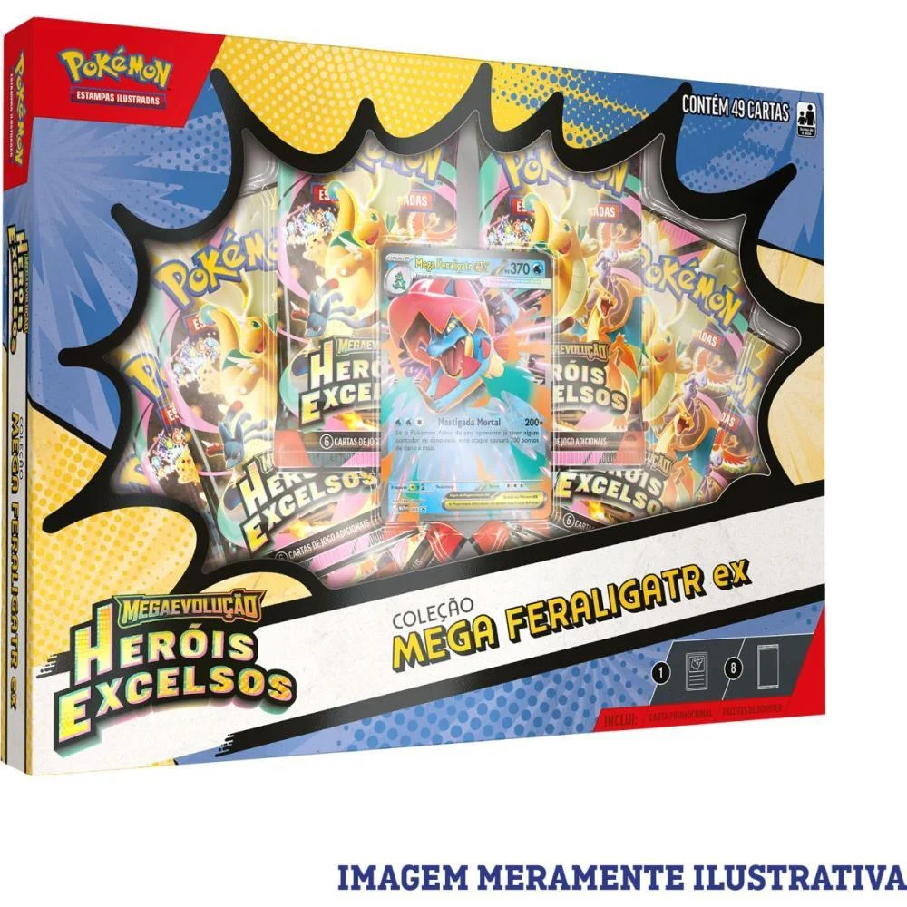 Jogo De Cartas Pokemon Box Herois Excelsos (S Copag (Unidade) - imagem 2