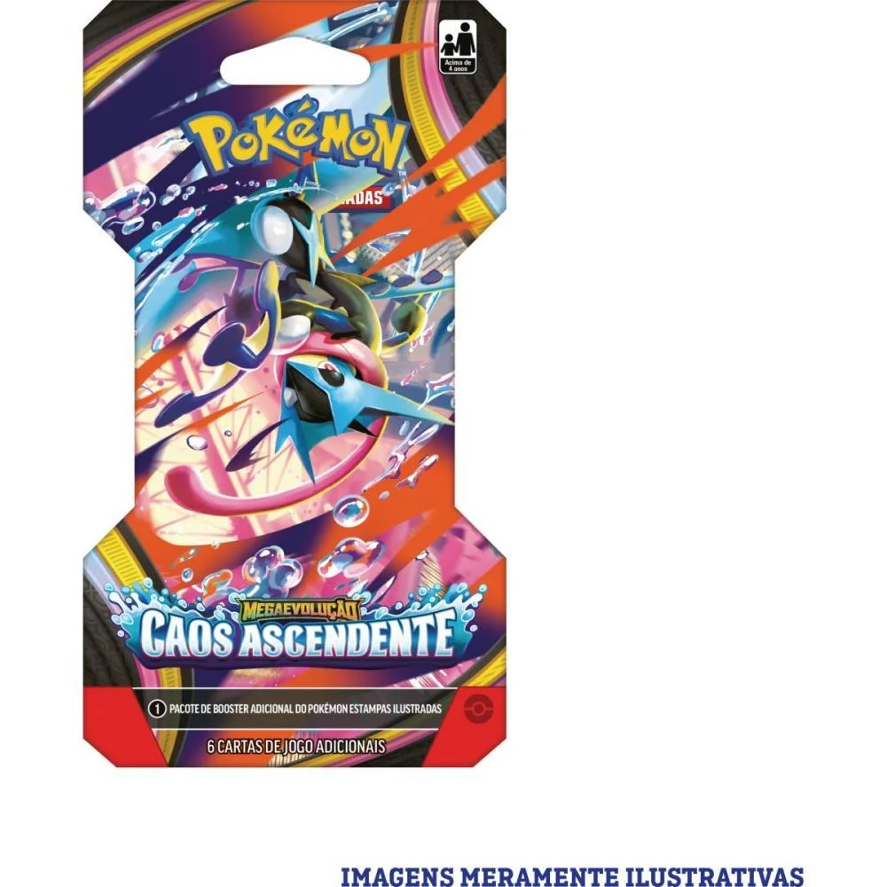 Jogo De Cartas Pokemon Me04 Caos Ascendente Copag (Dp.c/24) - imagem 2