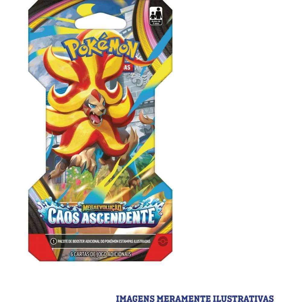 Jogo De Cartas Pokemon Me04 Caos Ascendente Copag (Dp.c/24) - imagem 5