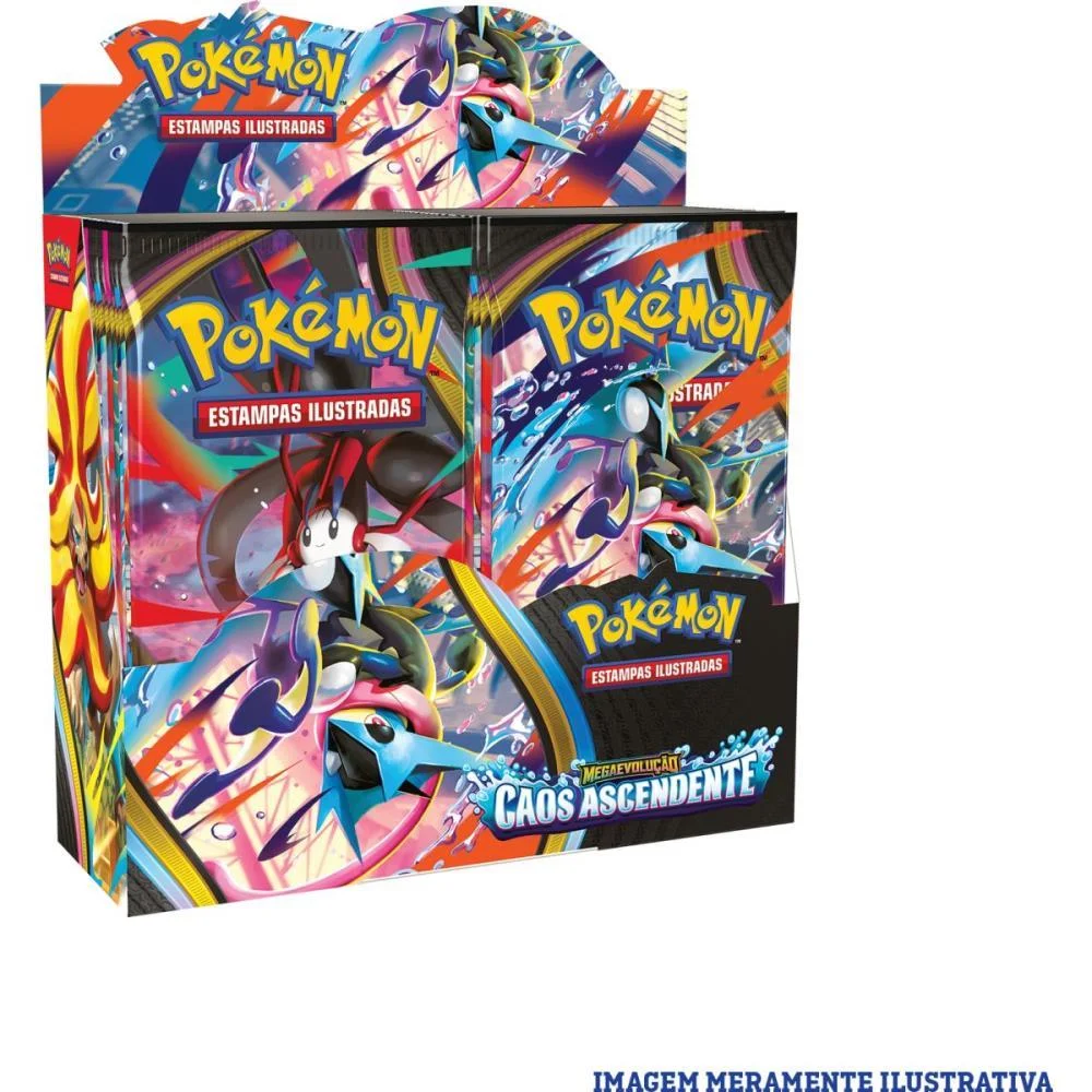 Jogo De Cartas Pokemon Me04 Caos Ascendente Copag (Dp.c/36) - imagem 4