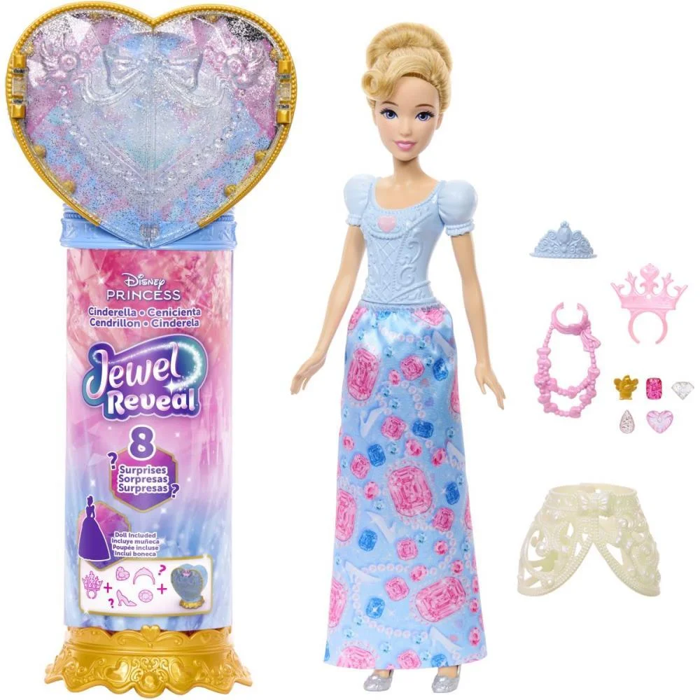 Boneca Disney Princesa Reveal Cinderela Mattel (Unidade) - imagem 3