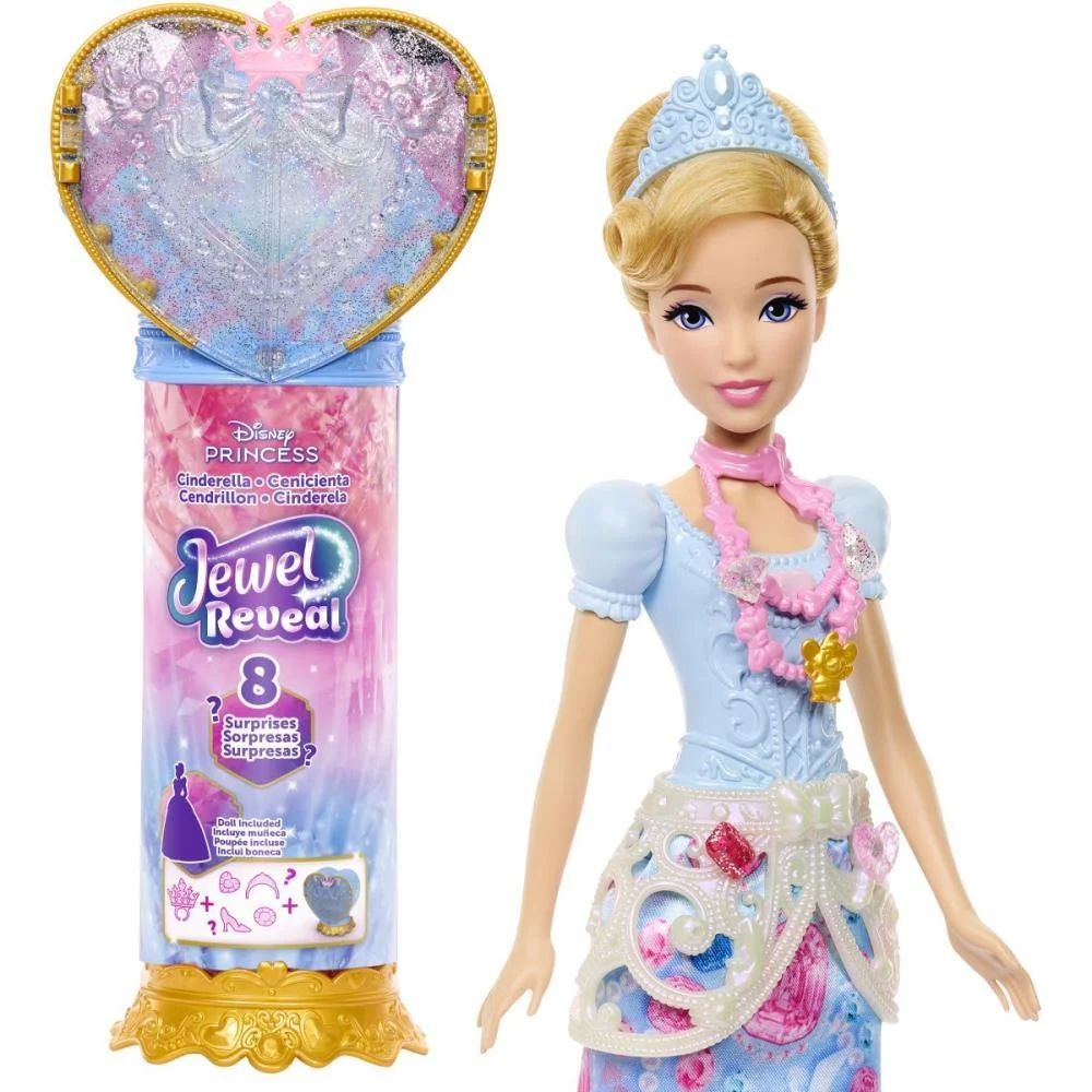 Boneca Disney Princesa Reveal Cinderela Mattel (Unidade) - imagem 4