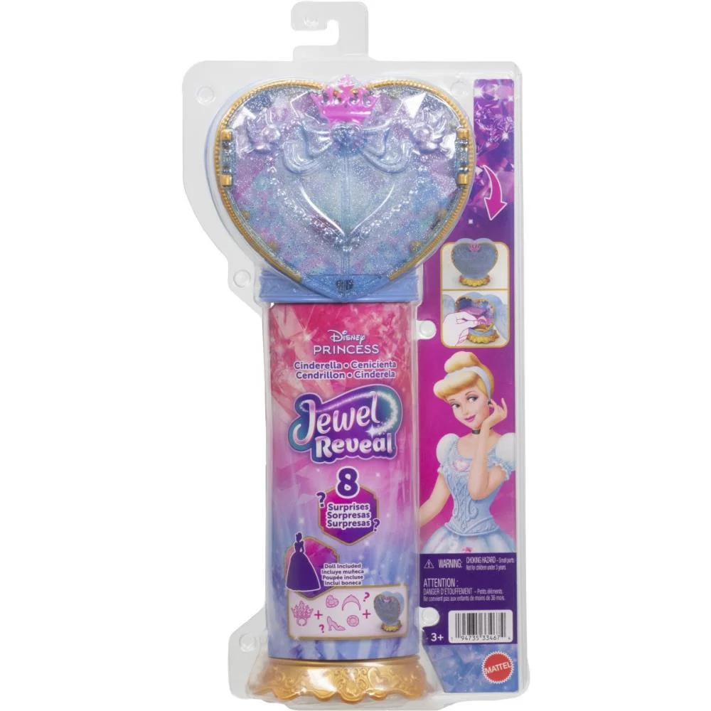 Boneca Disney Princesa Reveal Cinderela Mattel (Unidade) - imagem 5