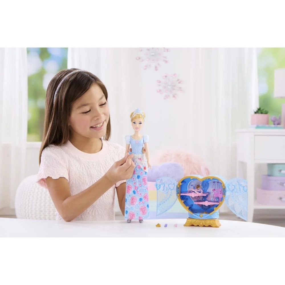 Boneca Disney Princesa Reveal Cinderela Mattel (Unidade) - imagem 6
