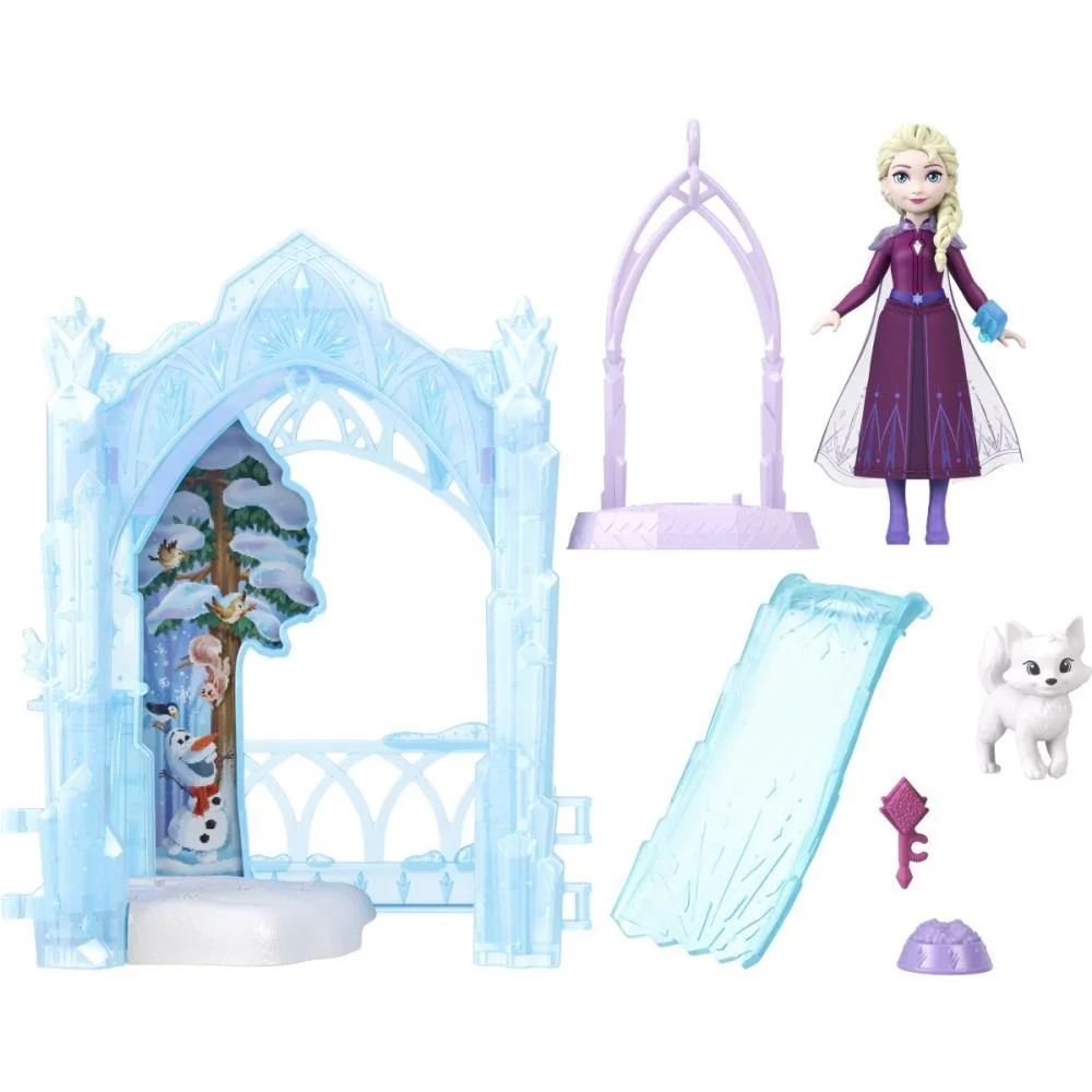 Boneca Disney Frozen Refugio Gelado Dos Anim Mattel - imagem 6