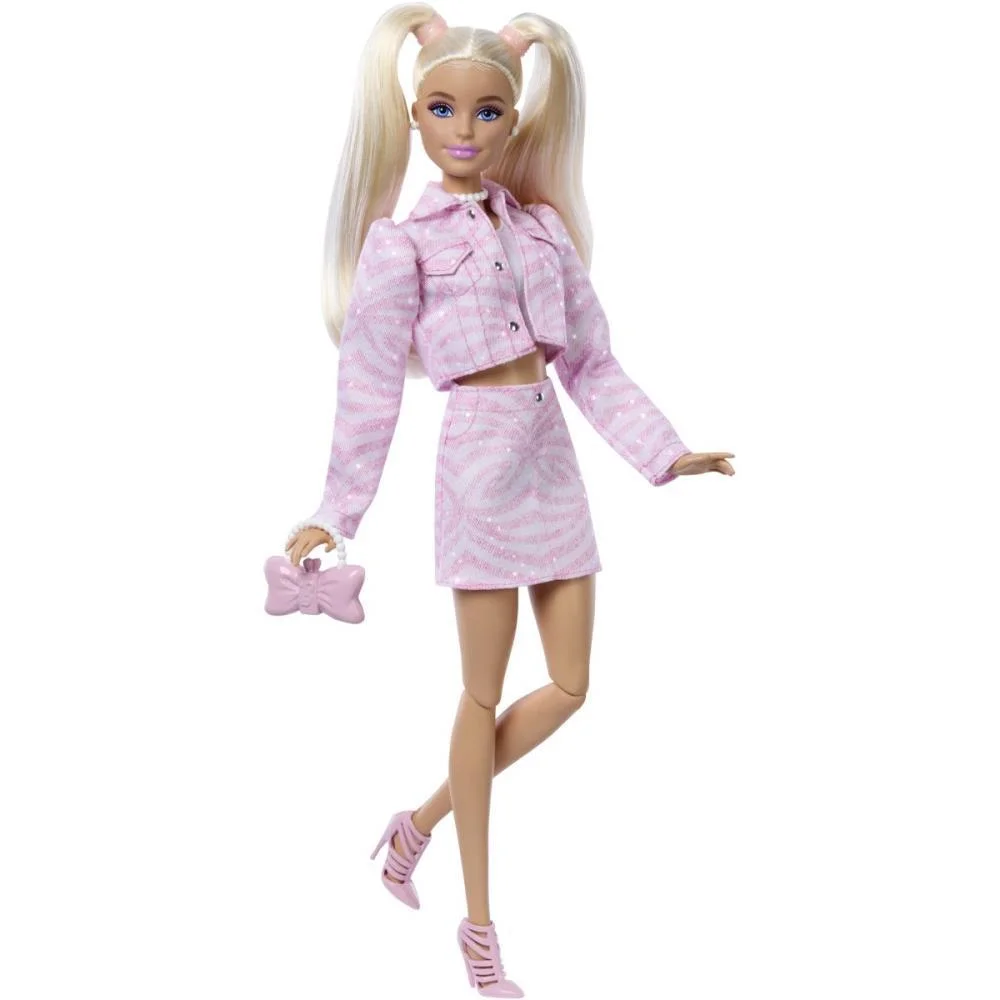 Barbie Fashion Deluxe Style C/Jaqueta Rosa Mattel - imagem 5