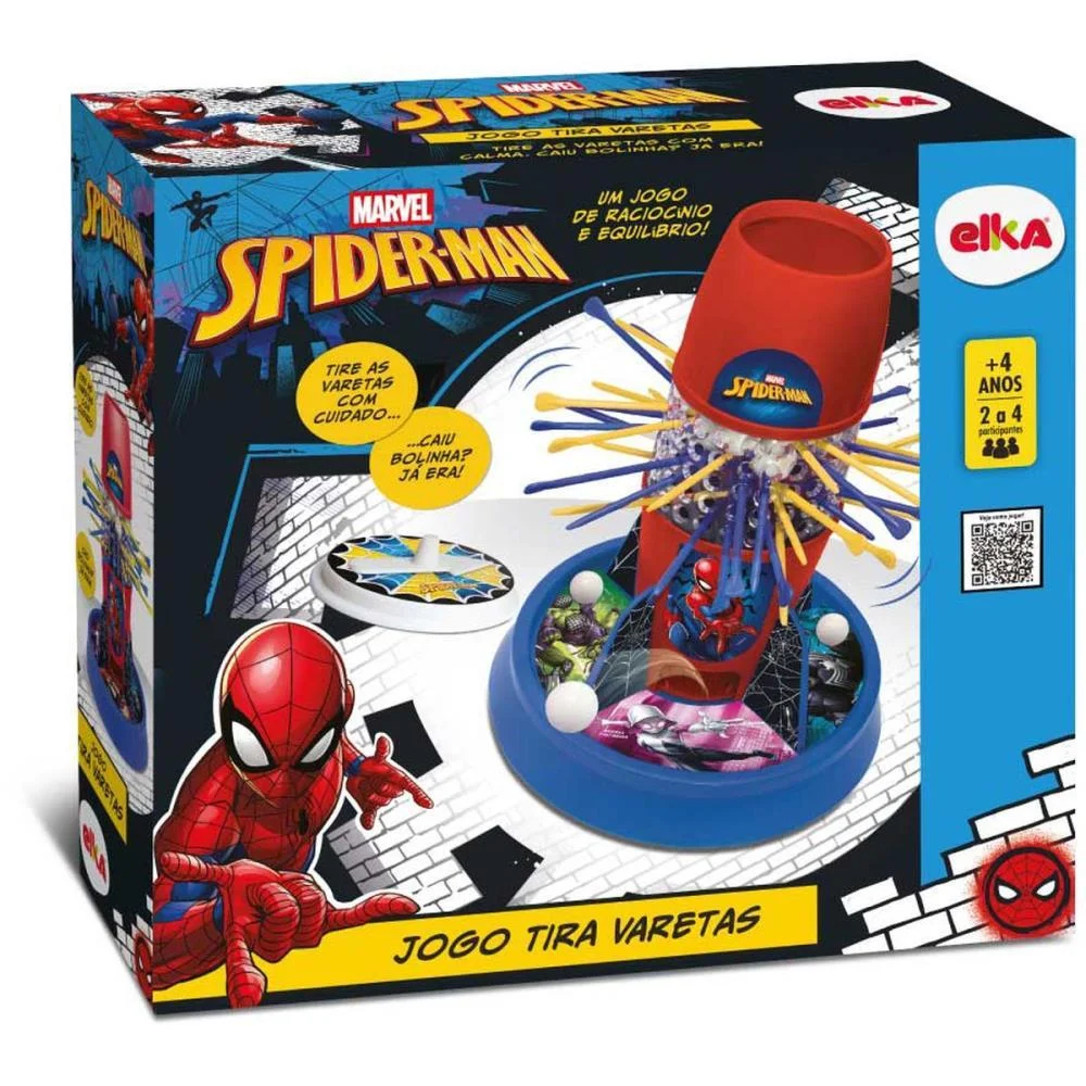 Jogo Diverso Spider-Man Tira Varetas Elka (Unidade) - imagem 5