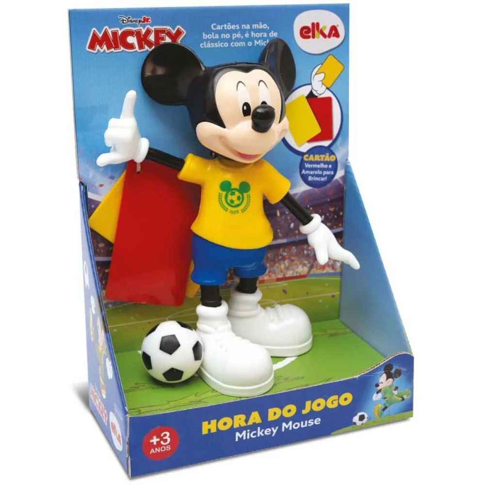 Boneco E Personagem Mickey Hora Do Jogo 24Cm Elka (Unidade) - imagem 5