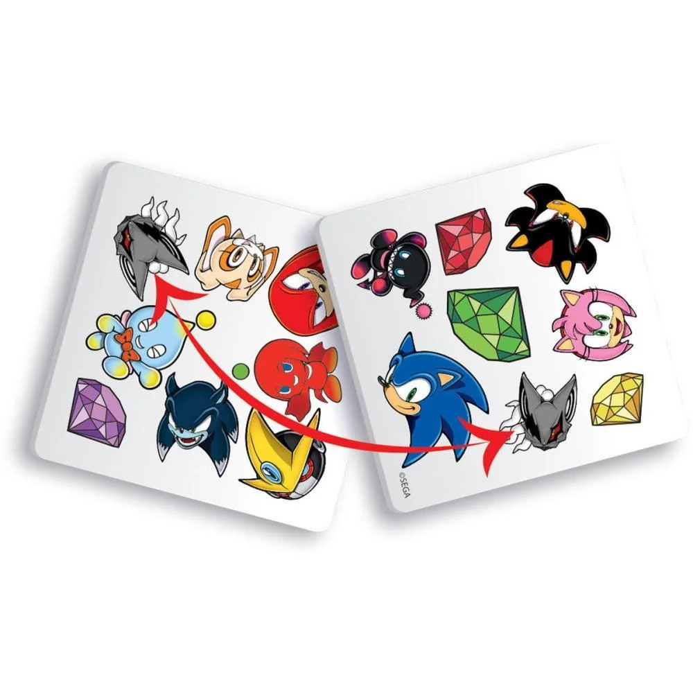 Jogo De Cartas Sonic Cade? 54 Cartas Ggb Plast (Unidade) - imagem 3