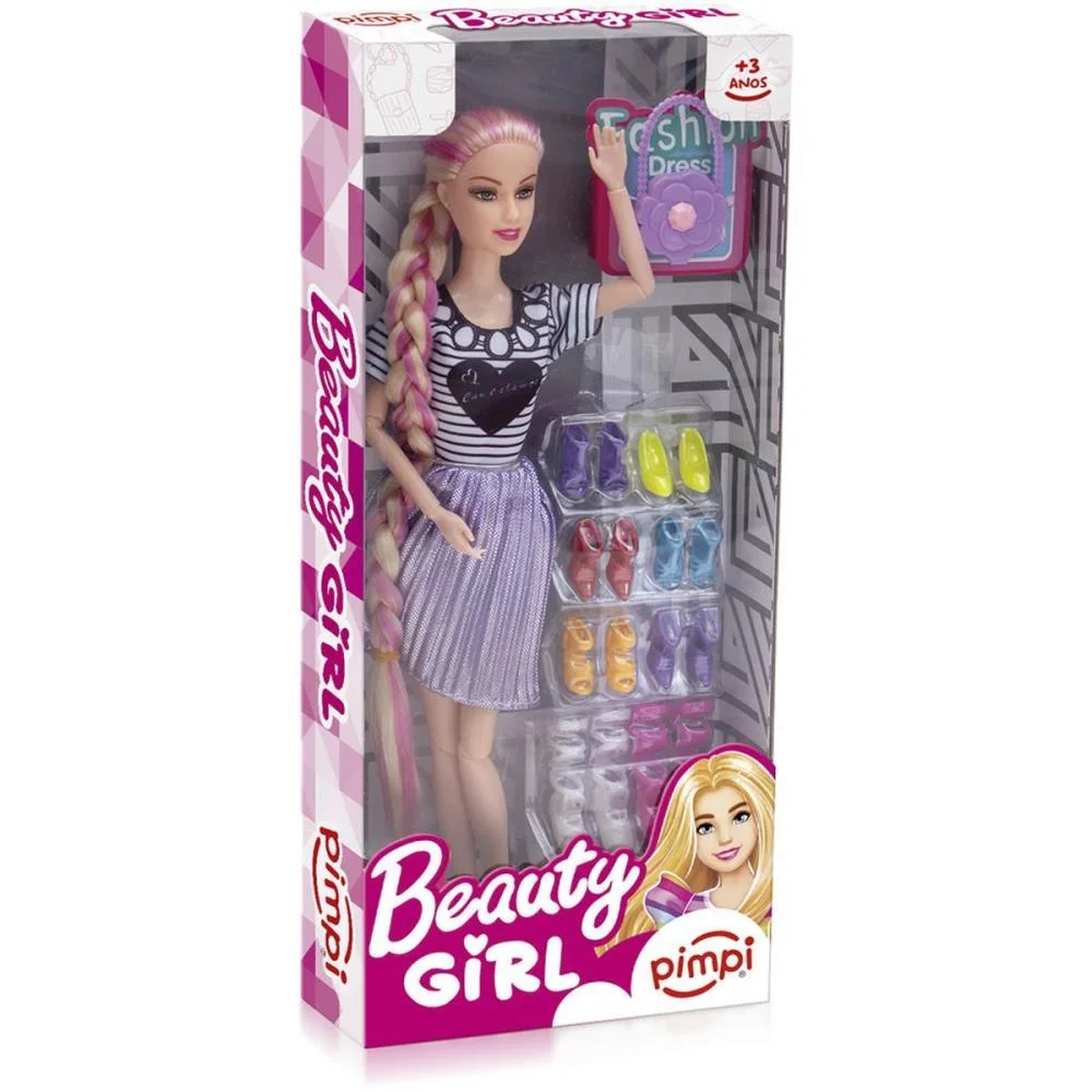 Boneca Beauty Girl C/Articulacoes Maral (Unidade) - imagem 5