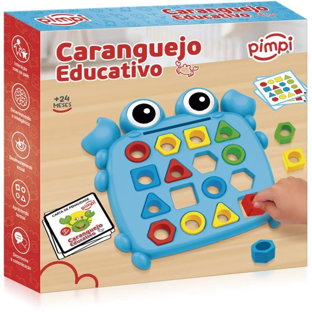 Brinquedo Educativo Caranguejo Educativo Maral (Unidade) - imagem 4