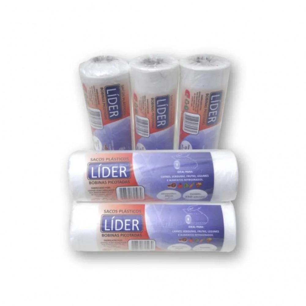 Saco Plastico Em Bobina 35X45 Picotada 5Kg. C/500Unid Central Plast (Bobina) - imagem 3