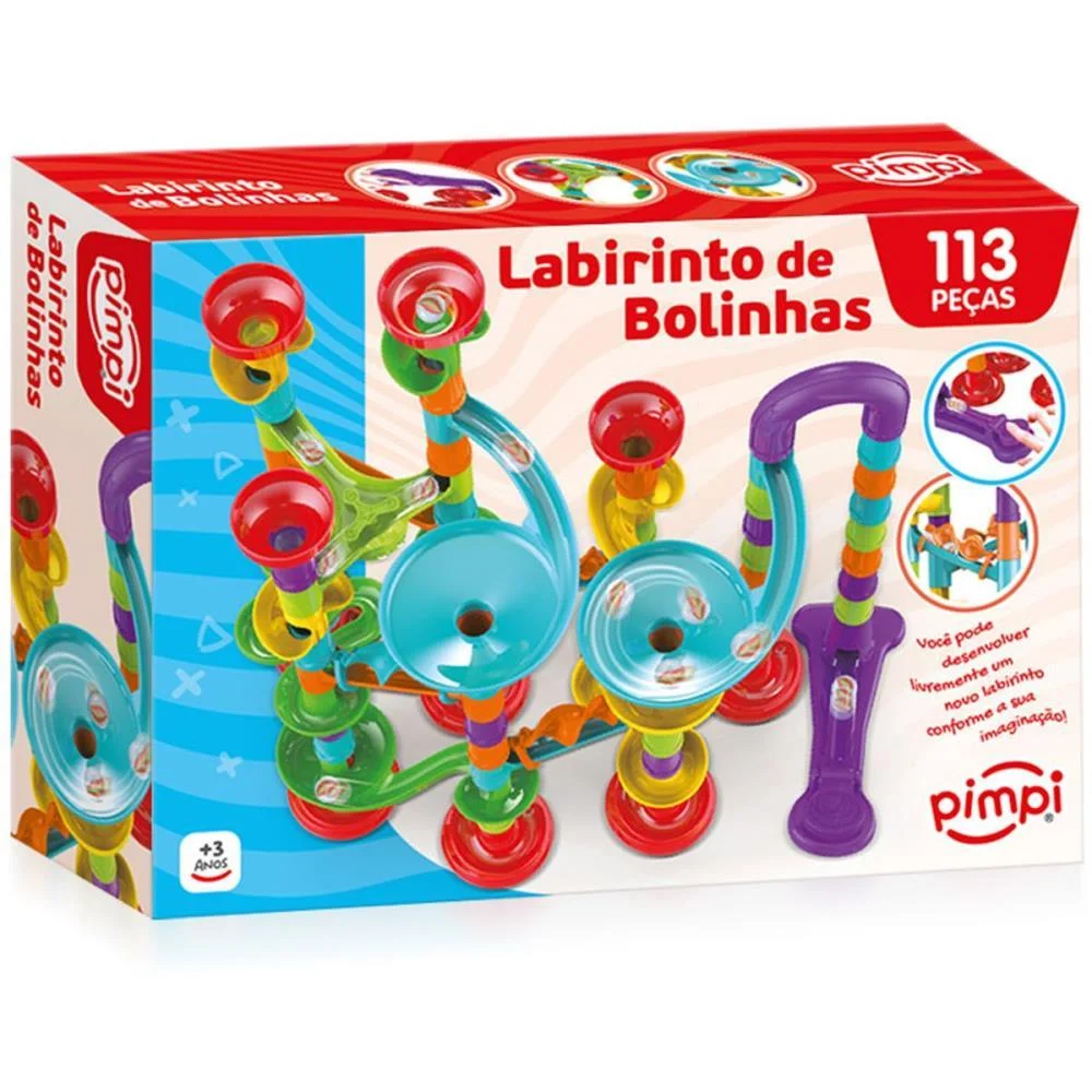 Jogo Diverso Labirinto De Bolinhas 113Pcs Maral (Unidade) - imagem 4