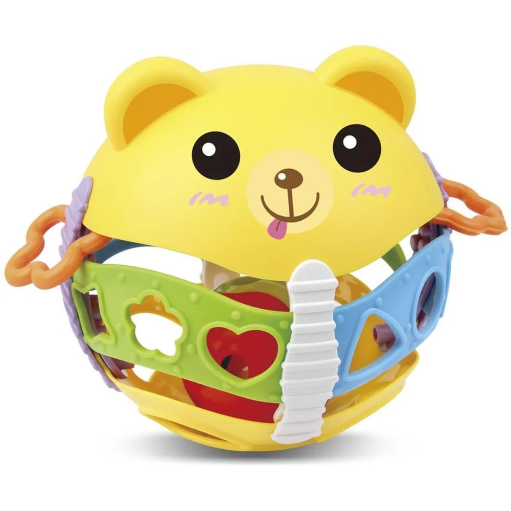 Brinquedo Para Bebe Roly Poly C/Chocalho E Formas Maral (Unidade) - imagem 3