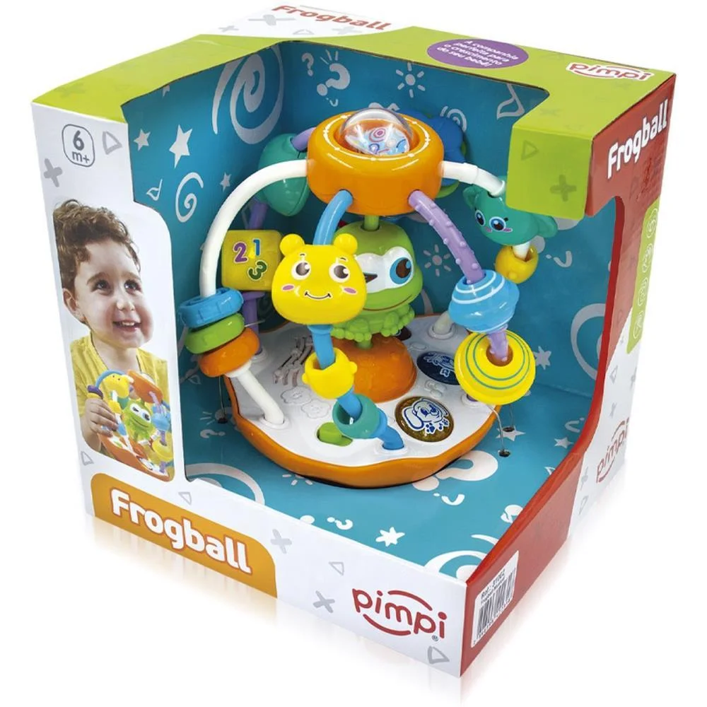 Brinquedo Para Bebe Frogball Musical Maral (Unidade) - imagem 4