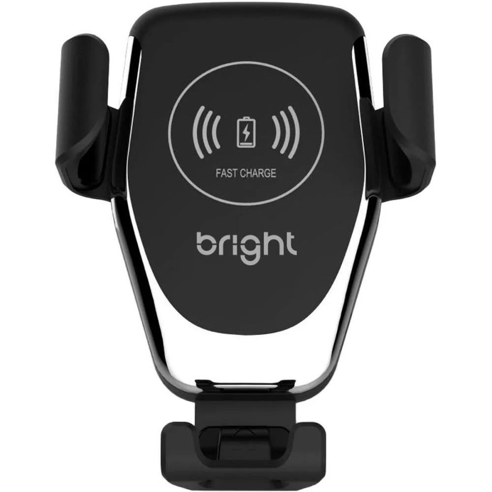 Carregador Portatil Inducao S/Fio 2Em1 C/Suporte Bright (Unidade) - imagem 4