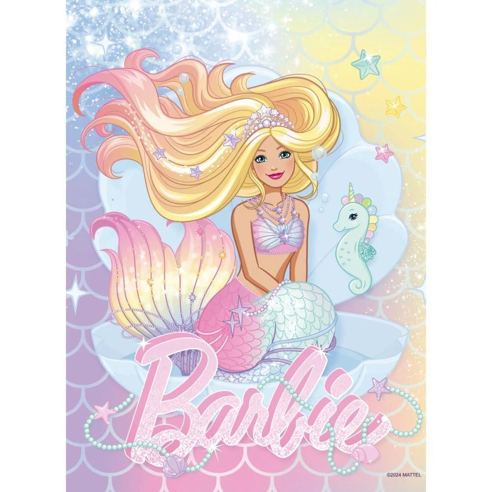 Quebra-Cabeca Cartonado Barbie Brilhante 100 Pecas Grow (Unidade) - imagem 4