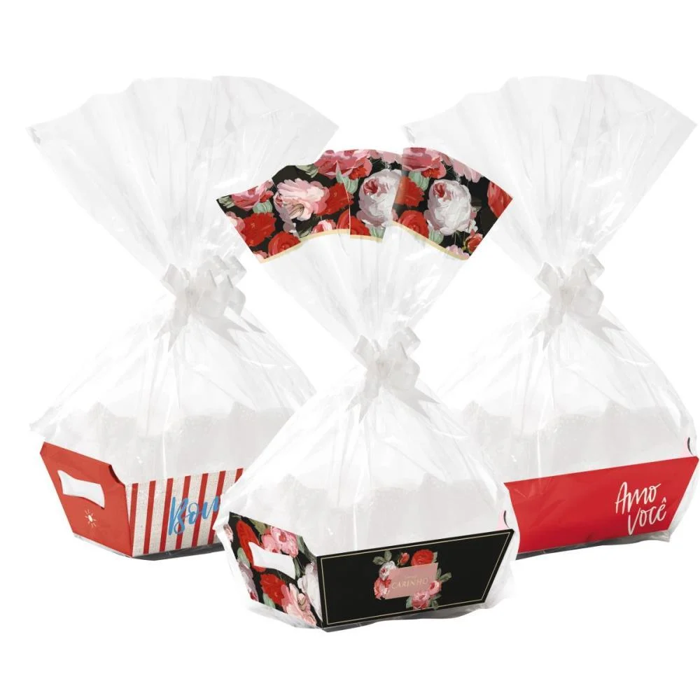 Cesta De Papel Kit Cesta G 32X24X11Cm (S) Cromus (Pct.c/10) - imagem 3