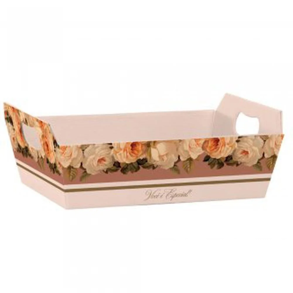 Cesta De Papel Giullia P 21,5X8X15Cm Xingo Embalagens (Pct.c/04) - imagem 3