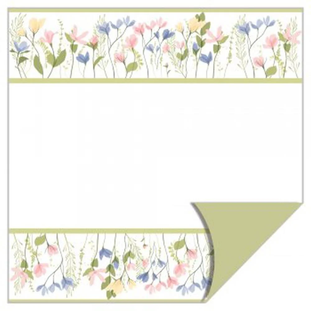 Poli Dupla Face 58X58Cm Jardim Perolizado Xingo Embalagens (Pct.c/25) - imagem 2