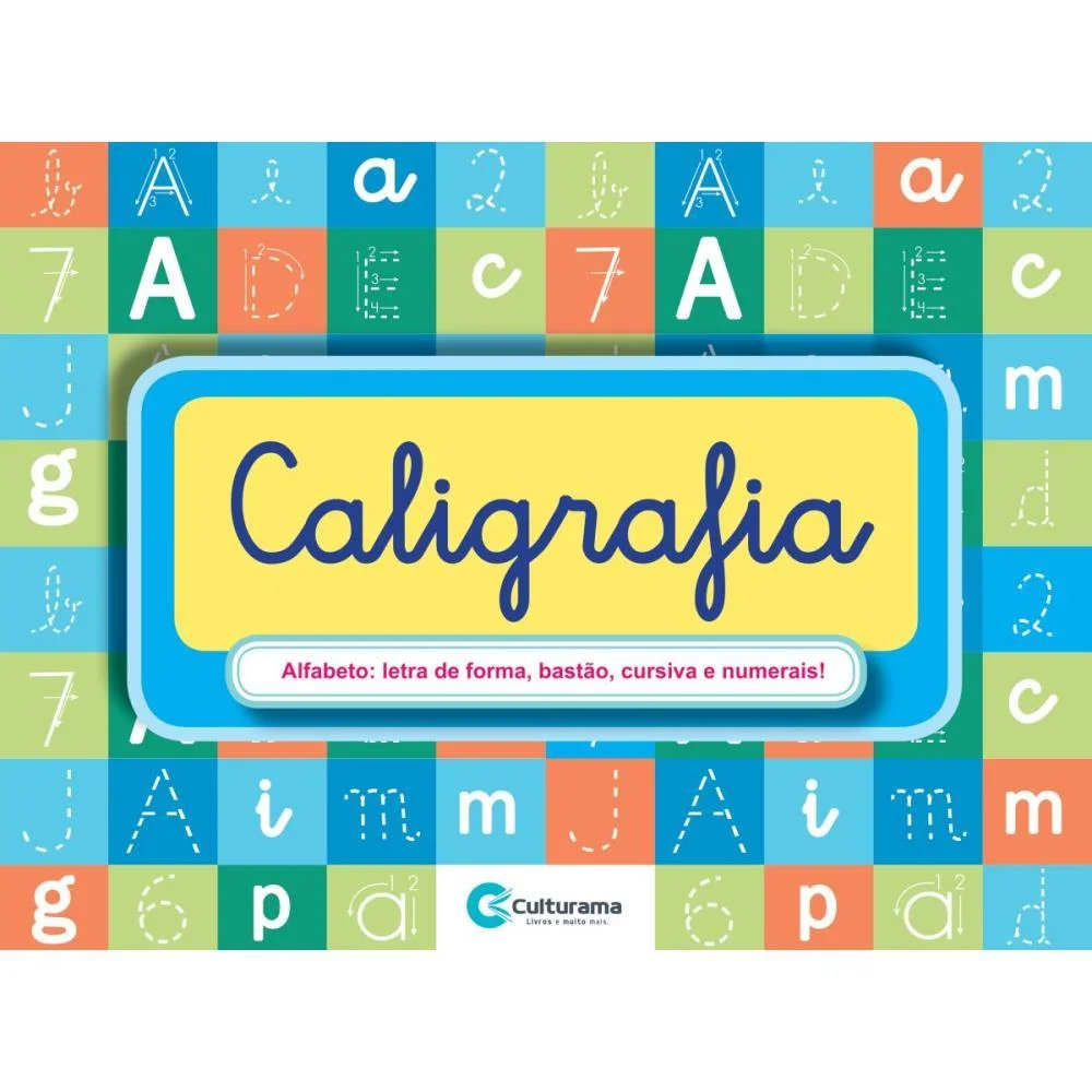 Livro Caligrafia Caligrafia Completo 48Pg 27X20 Culturama - imagem 3