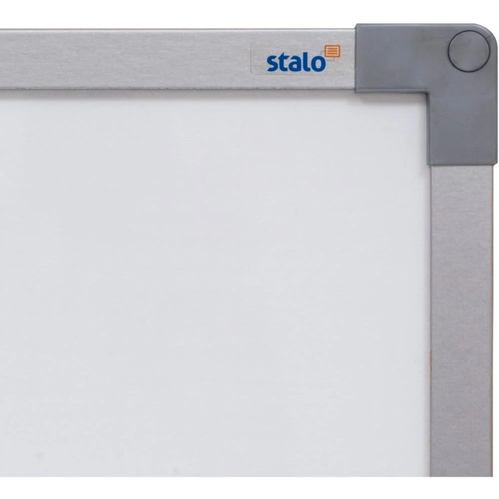 Quadro Branco Moldura Aluminio 040X030Cm. Uv Soft Stalo (Pct.c/02) - imagem 5