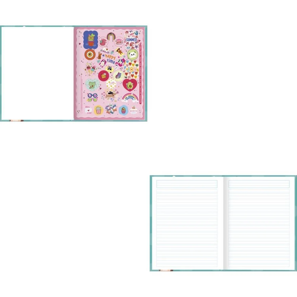 Caderno Caligrafia Capa Dura Holly 40Fls Brochura Vert. Tilibra (Pct.c/05) - imagem 3