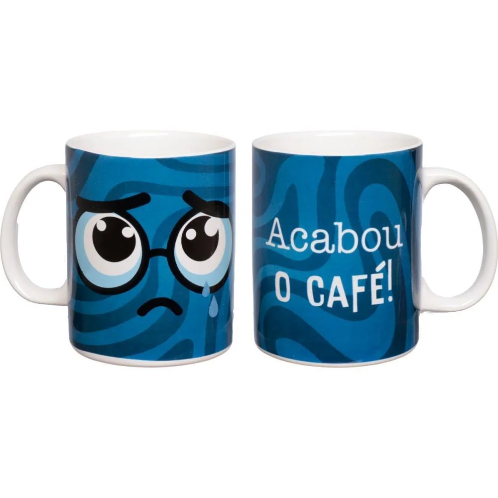 Caneca Decorada Humor Tristeza 330Ml Western (Unidade) - imagem 3