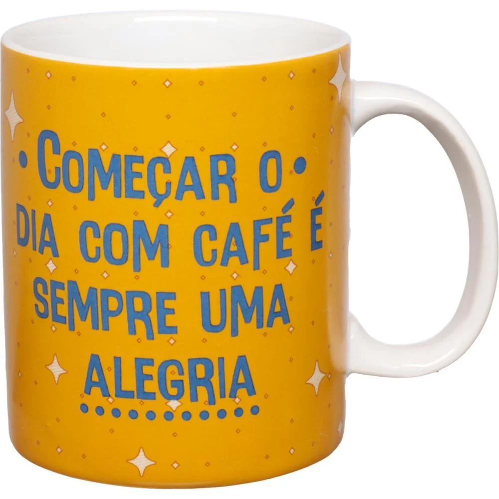 Caneca Decorada Humor Felicidade 330Ml Western (Unidade) - imagem 5