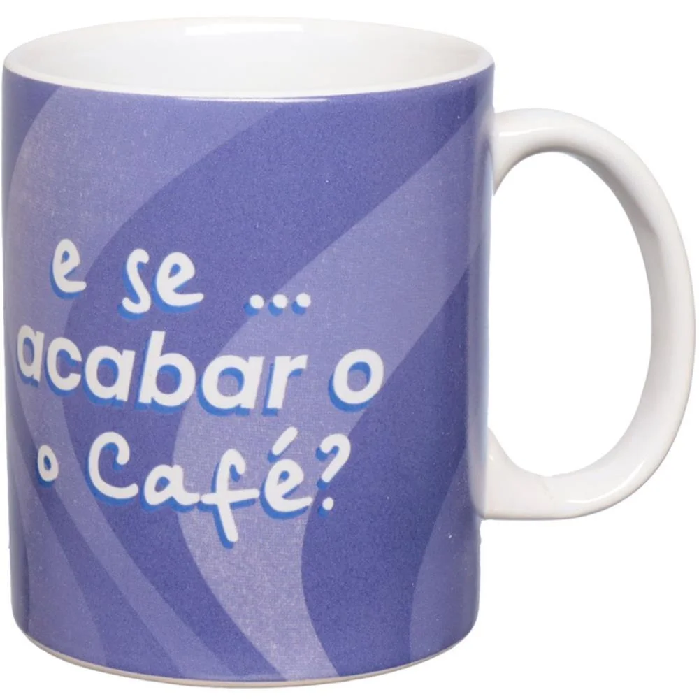 Caneca Decorada Humor Medo 330Ml Western (Unidade) - imagem 4