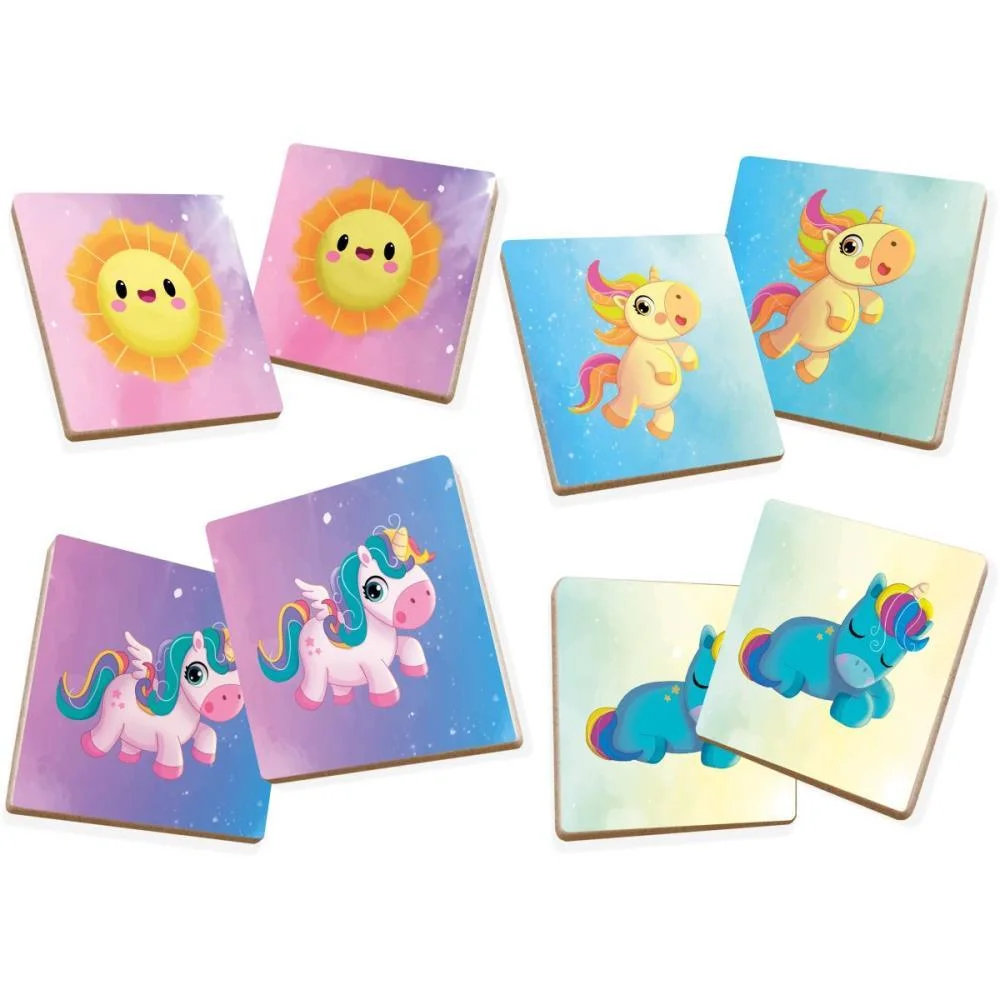 Jogo Da Memoria Em Madeira Uniconios 24Pcs Brinc. De Crianca (Unidade) - imagem 4