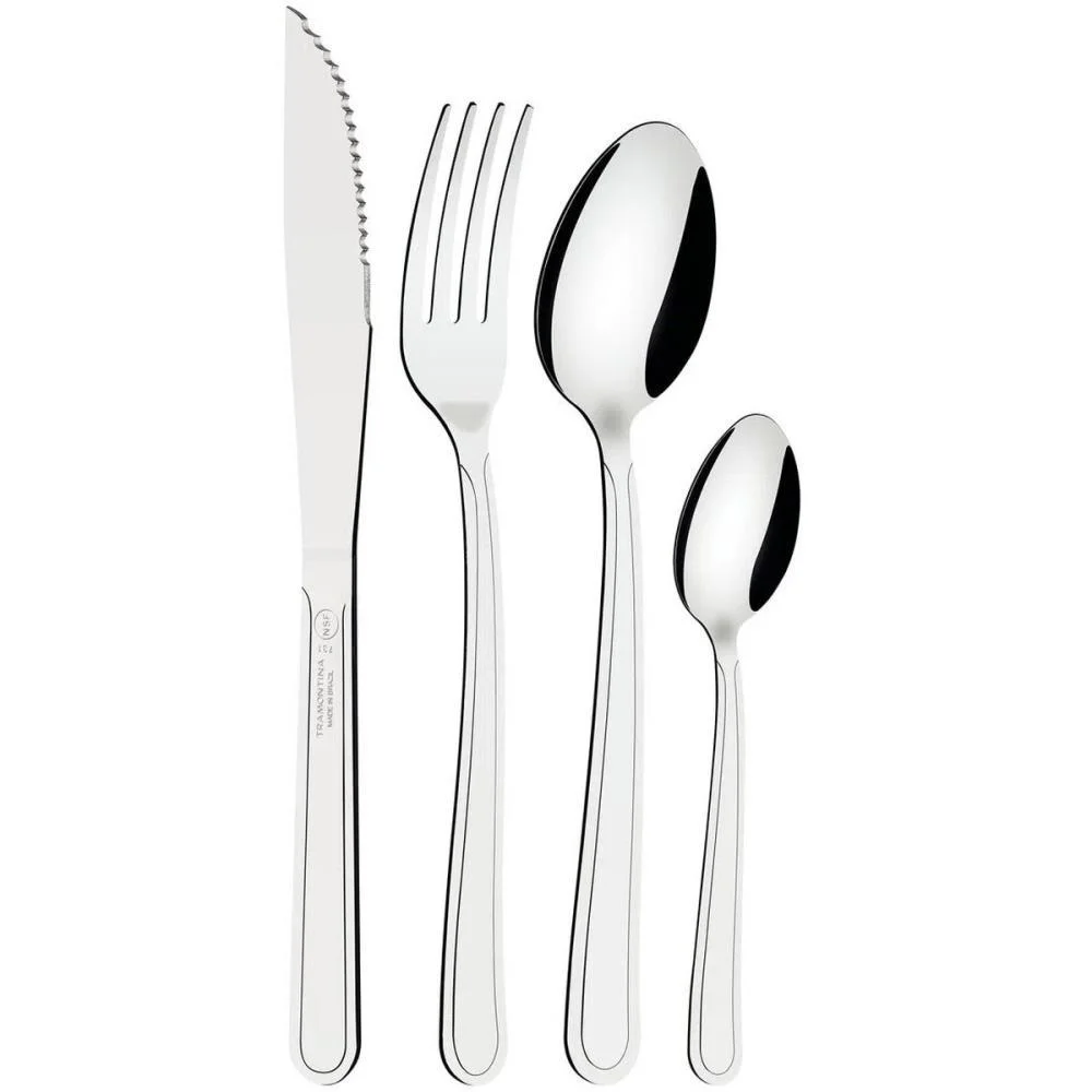 Talher Faqueiro Buzios 24Pc Inox Tramontina (Unidade) - imagem 5