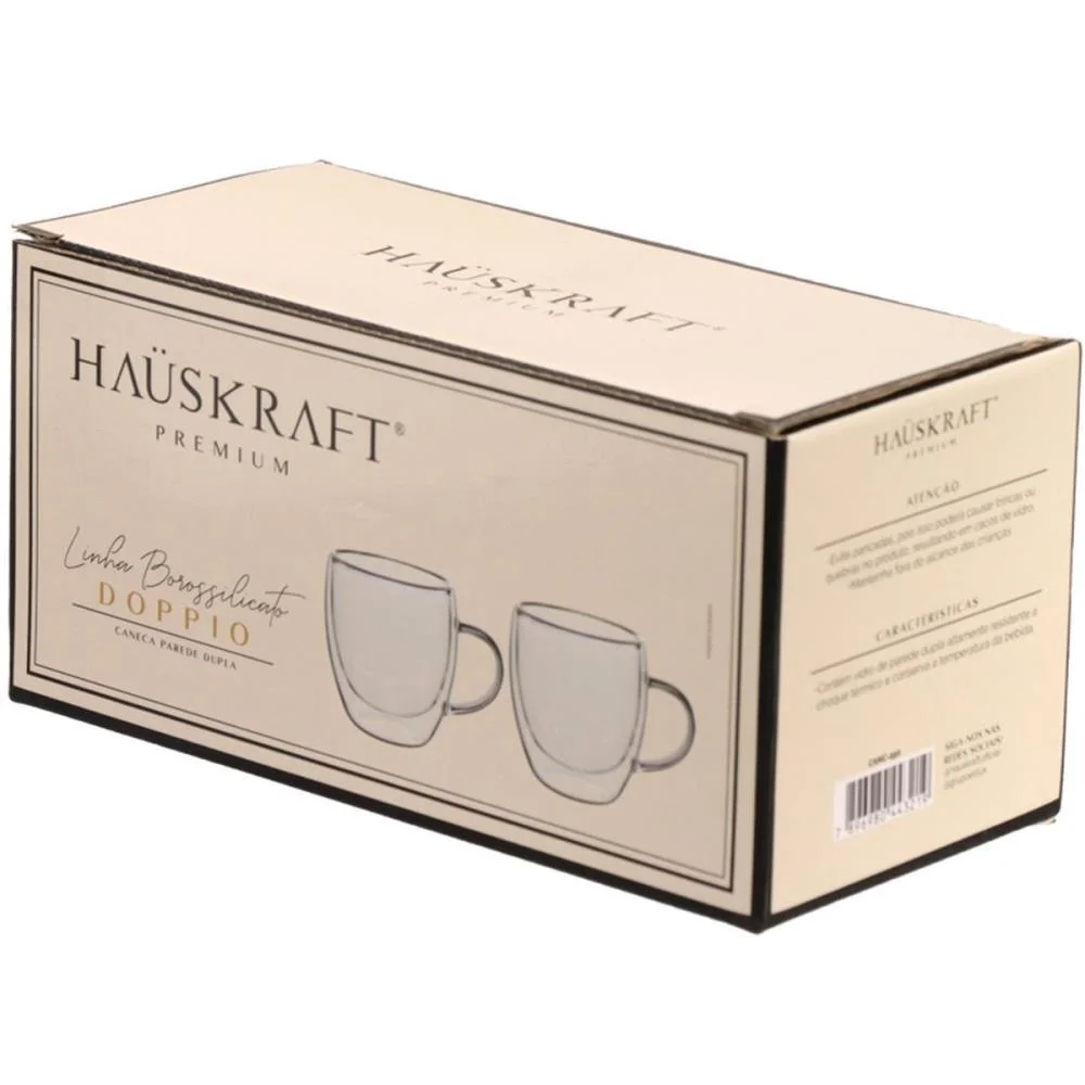 Caneca De Vidro Inspira 320Ml Western (Unidade) - imagem 4
