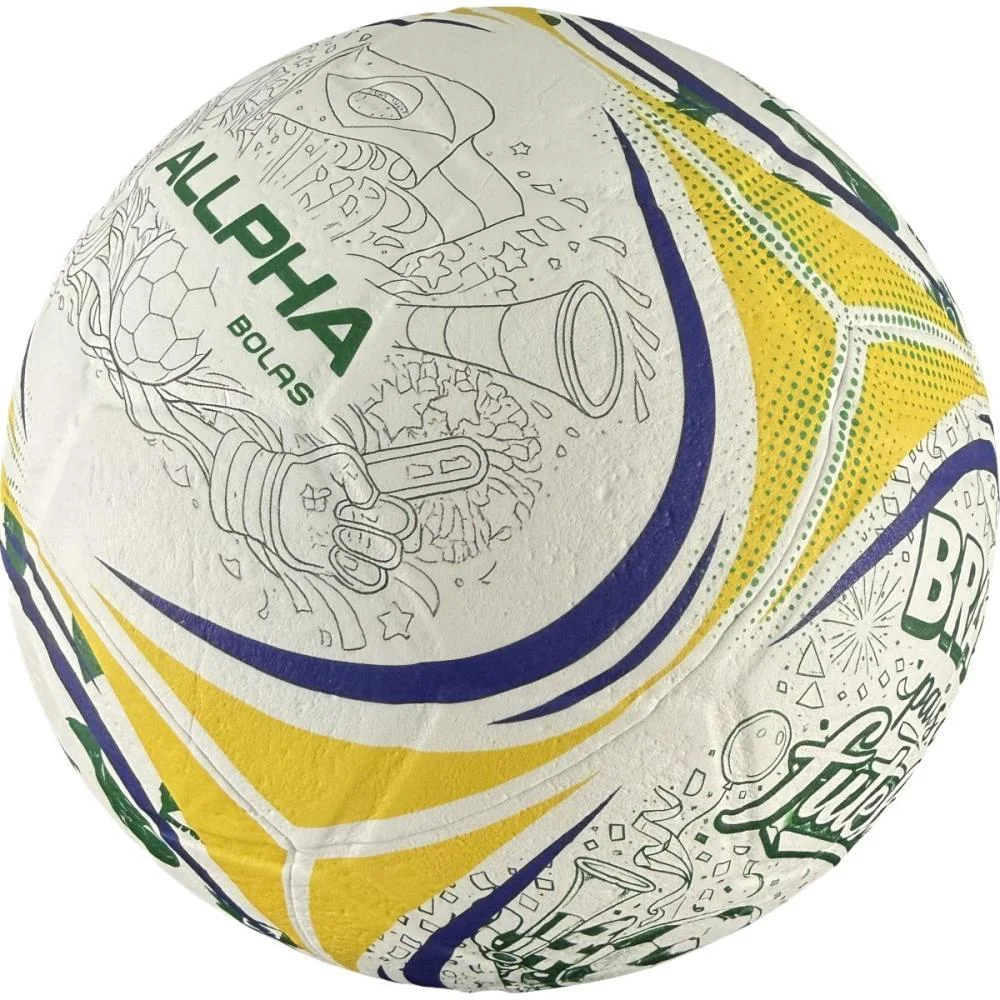 Copa Do Mundo Bola Futebol Brasil Eva (S) Allpha Bolas (Unidade) - imagem 4
